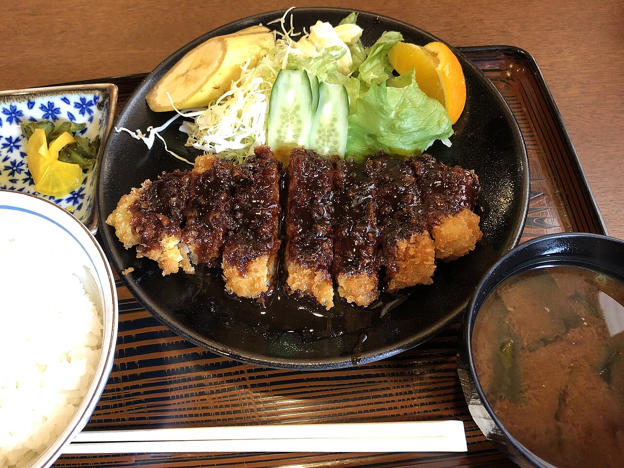 미소카쓰 요리 사진