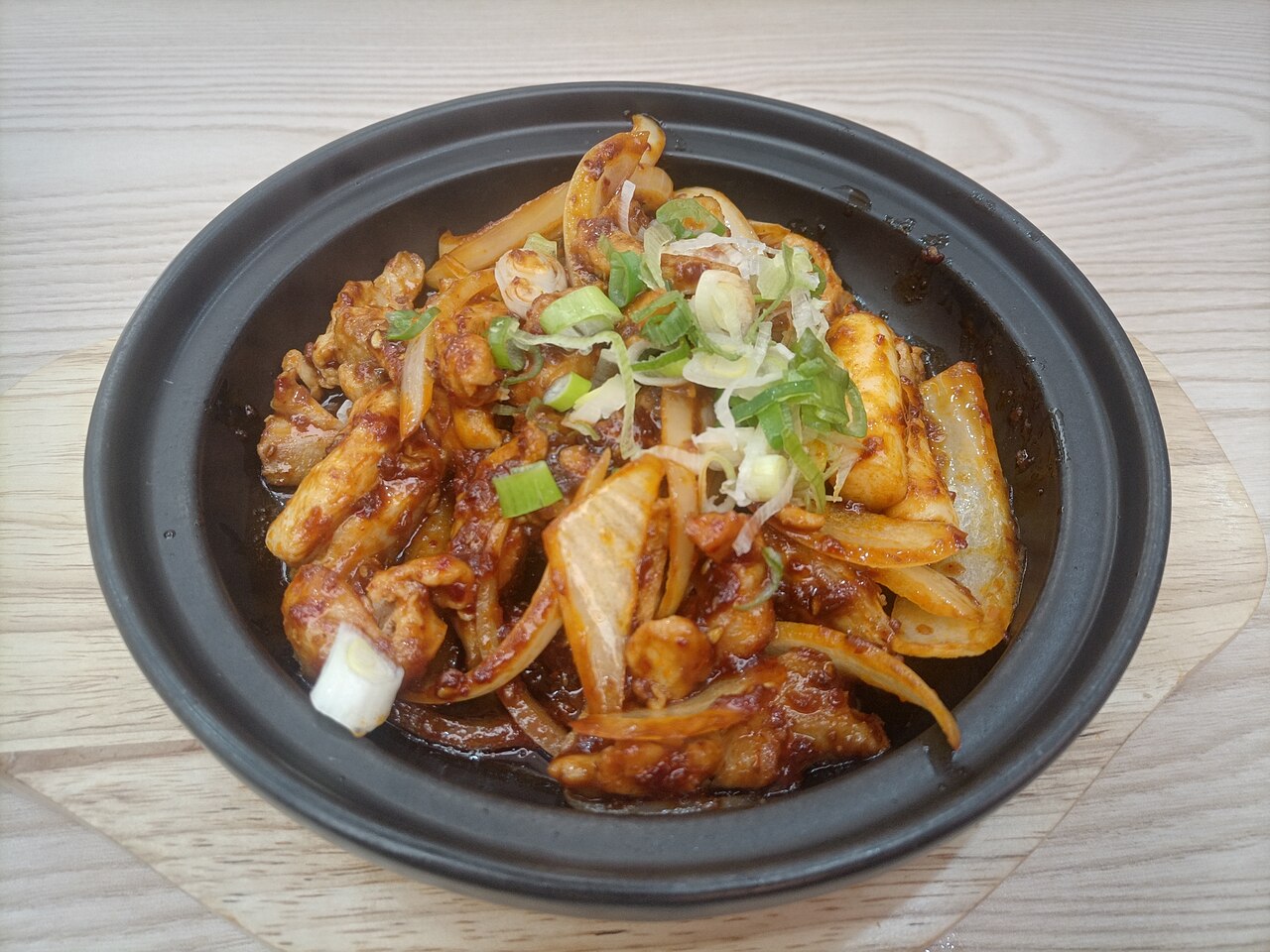춘천 닭갈비 요리 사진