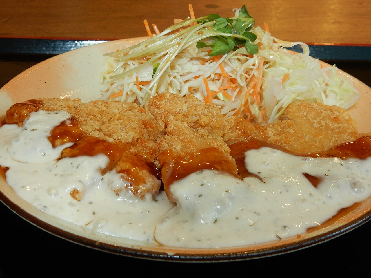 치킨난반 요리 사진
