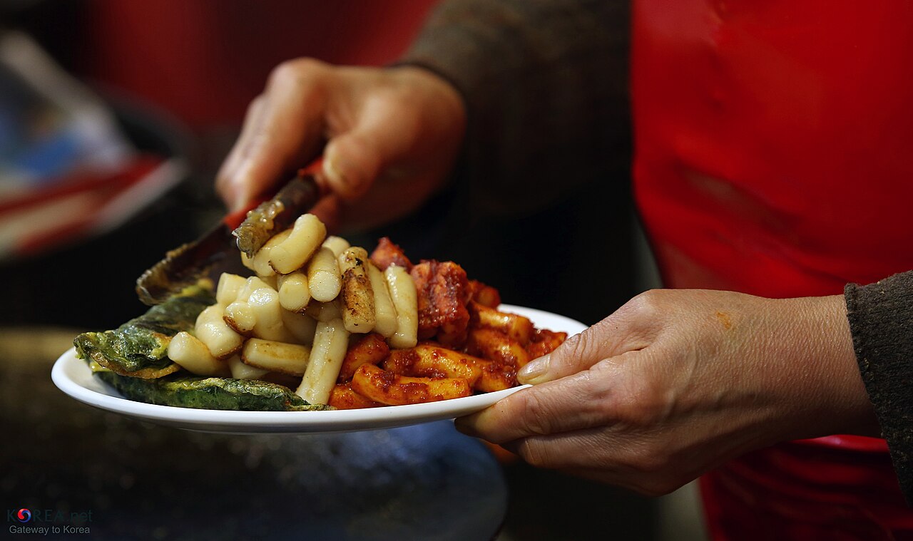 기름떡볶이 요리 사진